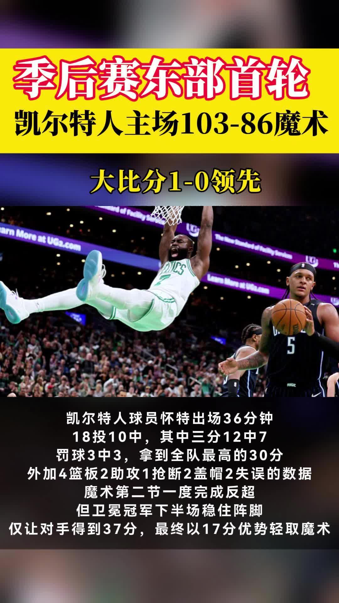 凯尔特人王牌球员创赛季得分新高，媒体热捧，还是还有规定最后文章自己.